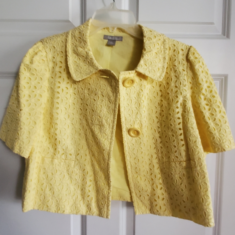 Ella Rose Small yellow bolero jacket